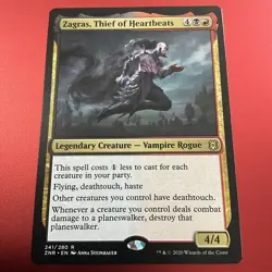 MTG - NM - Zagras, Thief of Heartbeats - Zendikar Rising 241 - Image 2