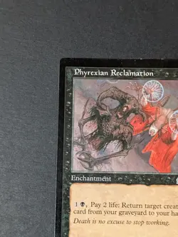 MTG - 1x Phyrexian Reclamtion - Urza's Legacy - NM/LP - Vintage Uncommon Magic - Image 5