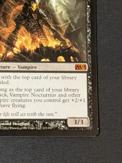 MTG - 1x Vampire Nocturnus - Core Set 2013 - LP - Magic The Gathering - #113 - Image 4