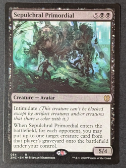 MTG - 1x Sepulchral Primordial - Zendikar Rising Commander - NM/LP - Magic 054 - Image 1