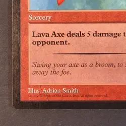 MTG - 1x Lava Axe - Portal - NM/LP - Vintage - Red - Magic the Gathering CCG - Image 3