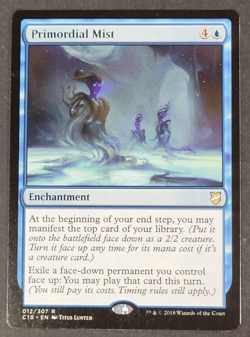 MTG - 1x Primordial Mist - Commander 2018 - NM - Blue - Magic The Gathering #12 - Image 1