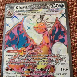 2023 POKEMON SVP EN-SV BLACK STAR PROMO #056 CHARIZARD EX. PK1 - Image 2
