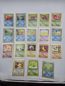 Lot of 18 Vintage Pokemon Cards (German) - Image 1