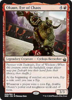 mtg magic Okaun, Eye of Chaos ENGLISH battlebond - Image 1
