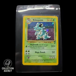Nidoqueen Holo Base Set 2 212/130 Pokemon TCG Vintage WOTC - Image 3