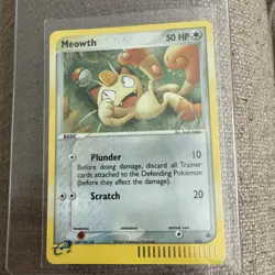 Pokemon TCG Cards Meowth 013 Nintendo Black Star Promo Holo NM - Image 1