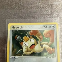 Pokemon TCG Cards Meowth 013 Nintendo Black Star Promo Holo NM - Image 2