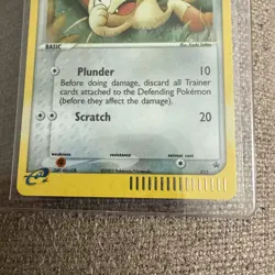 Pokemon TCG Cards Meowth 013 Nintendo Black Star Promo Holo NM - Image 3