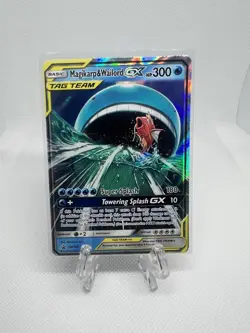 Pokemon TCG Magikarp & Wailord GX SM166 LP - Image 1
