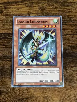 Lancer Lindwurm - EXVC-EN092 - Common - Unlimited Edition - YuGiOh - Image 1