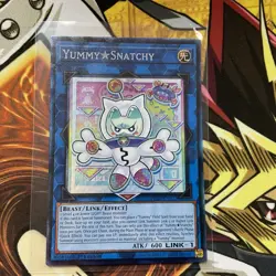 Yugioh Yummy Snatchy JUSH-EN022 1st Edition Collector's Rare NM - Image 1