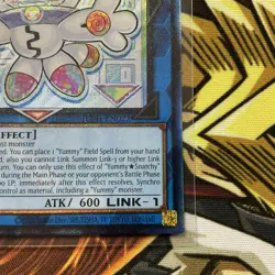 Yugioh Yummy Snatchy JUSH-EN022 1st Edition Collector's Rare NM - Image 3