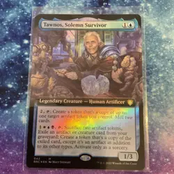 Tawnos, Solemn Survivor (FOIL) x1 - MTG The Brothers' War Commander BRC #42 - Image 1