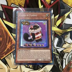 Yugioh Cupsy Yummy JUSH-EN016 1st Edition Collector's Rare NM - Image 1