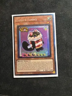 Yugioh Cupsy Yummy JUSH-EN016 1st Edition Collector's Rare NM - Image 1