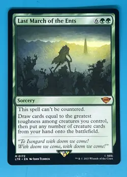 Mtg Lord Of The Rings Last March of the Ents Regular - Image 1