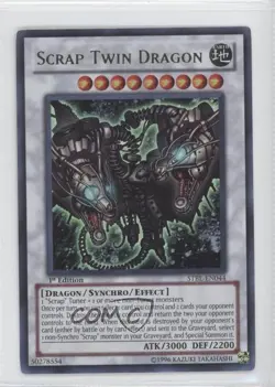 Scrap Twin Dragon (Ultra Rare) 1st Ed. YuGiOh Starstrike Blast #STBL-EN044 0b5 - Image 1
