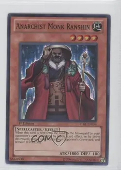 Anarchist Monk Ranshin 1st Ed. YuGiOh Starstrike Blast #STBL-EN036 2010 0b2 - Image 1
