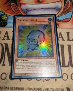 Yugioh Crystal Skull BLCR-EN022 Ultra Rare 1st Ed Near Mint - Image 1