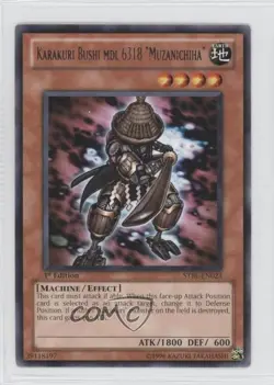 Karakuri Bushi MDL 6318 Muzanichiha 1st Ed. YuGiOh Starstrike Blast 2010 3o2 - Image 1