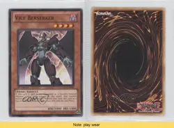 Vice Berserker 1st Ed. YuGiOh Starstrike Blast #STBL-EN008 2010 READ 0b5 - Image 3