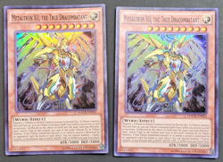 Yugioh -2x Metaltron XII the True Dracombatant - MACR-EN025 NM - Super Rare 2017 - Image 1