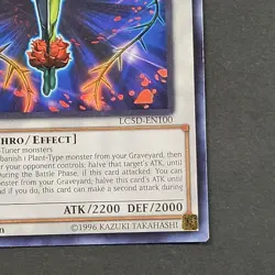 Yugioh TCG - Splendid Rose - LC5D-EN100 - NM - 1st Edition - Rare - Synchro 2014 - Image 4