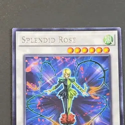 Yugioh TCG - Splendid Rose - LC5D-EN100 - NM - 1st Edition - Rare - Synchro 2014 - Image 5