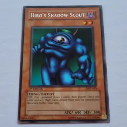 Yugioh - 1x Hiro's Shadow Scout - MRL-024 - NM/LP - 1st Ed - Rare - Vintage 2002 - Image 1