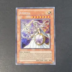 Yugioh TCG - Athena - PP02-DE018 (EN018) - LP - Secret Rare - German - Unl 2008 - Image 2