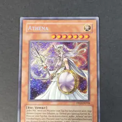 Yugioh TCG - Athena - PP02-DE018 (EN018) - LP - Secret Rare - German - Unl 2008 - Image 5