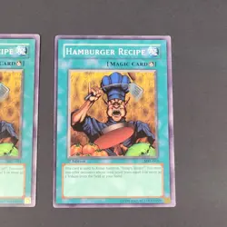 Yugioh TCG - 2x Hamburger Recipe - MRL-063 - 1st Edition - Vintage - Common 2002 - Image 5
