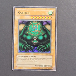 Yugioh - Kazejin - MRD-026 - Played (MP) - Unlimited - Vintage - Super Rare 2002 - Image 2