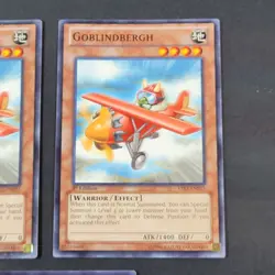 Yugioh - 3x Goblindbergh - YS13-EN015 + SP13-EN005 - NM/LP 1st - Monster - 2013 - Image 4