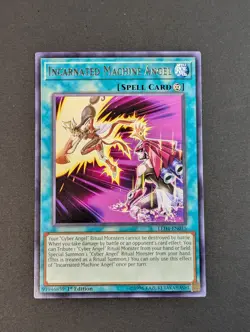 Yugioh TCG - 2x Incarnated Machine Angel - LED4-EN015 - NM/LP - 1st - Rare 2019 - Image 5