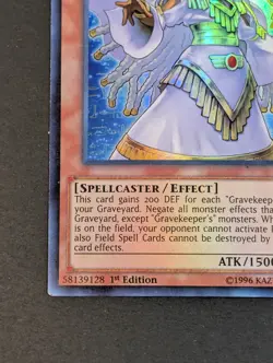 Yugioh TCG - 1x Gravekeeper's Shaman - MP14-EN214 - NM/LP - 1st Super Rare 2014 - Image 3