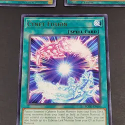 Yugioh - 3x Cynet Fusion - SOFU-EN050 - 1st Edition - NM/LP - Rare - Spell, 2018 - Image 4