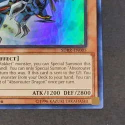 Yugioh TCG - 1x Absorouter Dragon - SDRR-EN005 - 1st Ed. - NM - Super Rare 2019 - Image 4