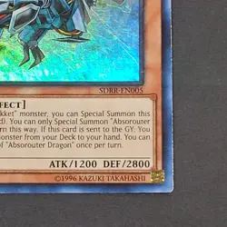 Yugioh TCG - Absorouter Dragon - SDRR-EN005- LP- 1st Edition - Super Rare - 2019 - Image 4