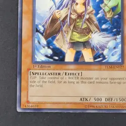 Yugioh TCG - 1x Eria the Water Charmer - TLM-EN027- NM - 1st Ed - Common 2005 - Image 3