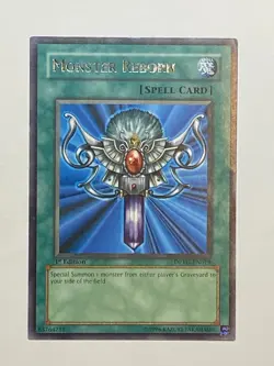 Yugioh - Monster Reborn - DPYG-EN019 - NM - Rare - Non-Holo - 1st Ed. - 2009 - Image 3