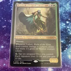 Lathril, Blade of the Elves (REGULAR) x1 - MTG Kaldheim Promos PKHM #2 - Image 1