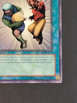 Yugioh TCG - 1x Snatch Steal - SD2-EN013 - NM/LP - 1st Edition - Common - 2005 - Image 4