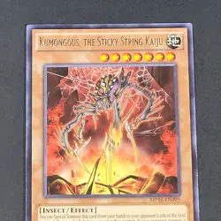 Yugioh TCG - Kumongous the Sticky String Kaiju - MP16-EN099 - NM - 1st Ed 2016 - Image 5