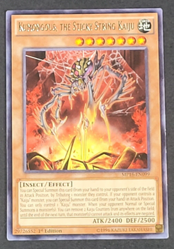 Yugioh TCG - Kumongous the Sticky String Kaiju - MP16-EN099 - NM - 1st Ed 2016 - Image 1