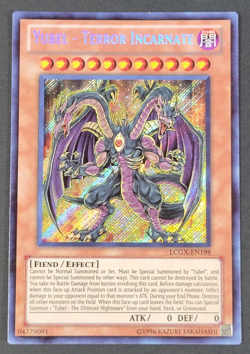 Yugioh - 1x Yubel - Terror Incarnate - LCGX-EN198 - NM - Secret Rare Unlimited - Image 1