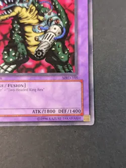 Yugioh TCG - 1x Cyber Saurus - MRD-105 - NM/LP - Vintage 1st Ed. - Common - 2002 - Image 5