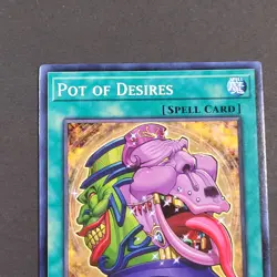 Yugioh TCG - 1x Pot of Desires - SR08-EN034 - NM - 1st Ed - Common - Spell, 2019 - Image 5