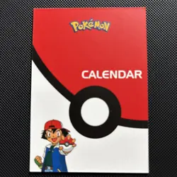 Pokemon Peru Exclusive Calendar Card Eevee - Image 2